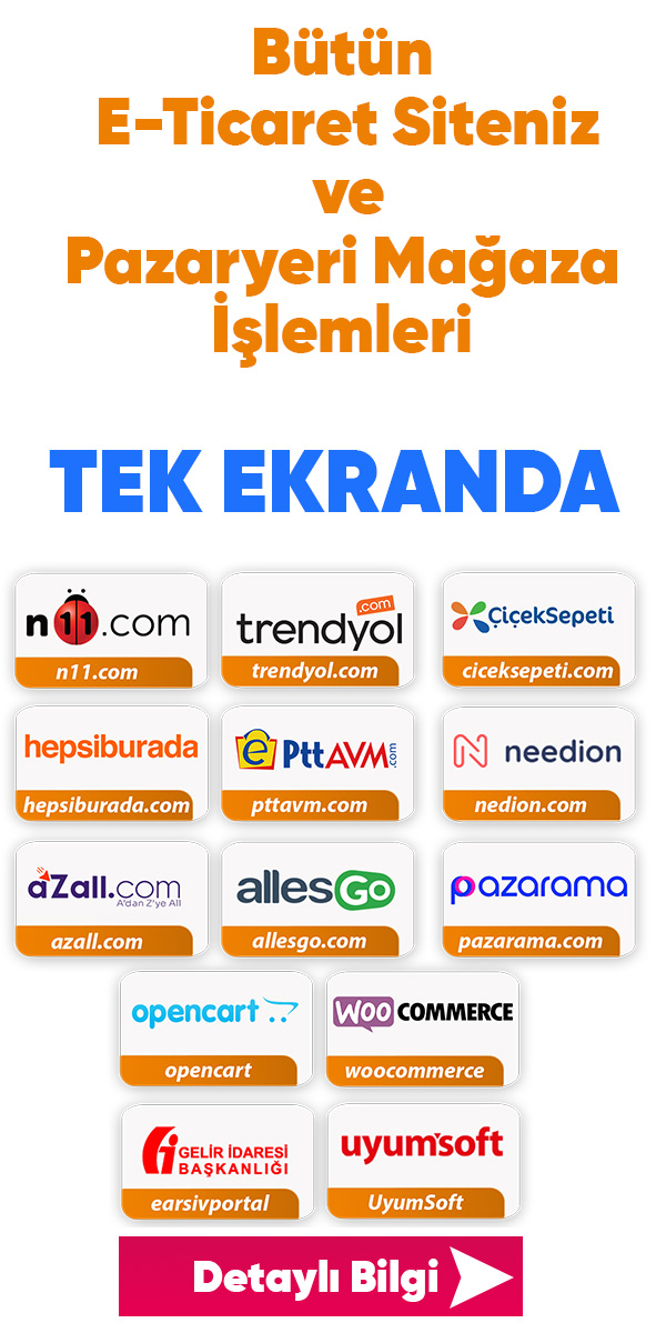 Hepsiburada entegrasyonu ve yeni fatura özellikleri